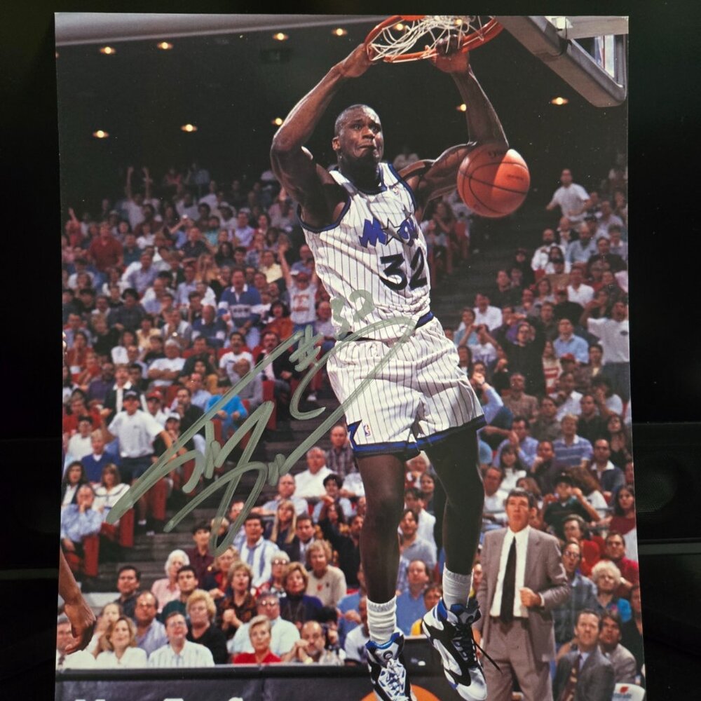 Shaquille O'Neal Orlando Magic Signed 8x10